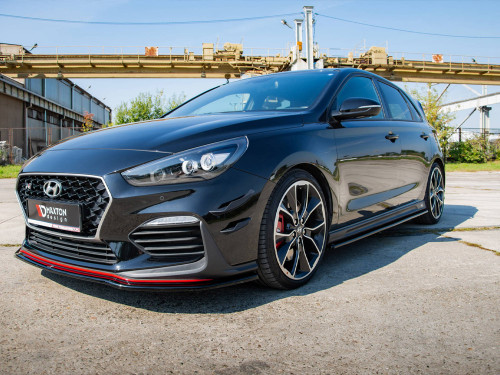 Maxton Front Bumper Wings (Canards) Hyundai I30 N Mk3
