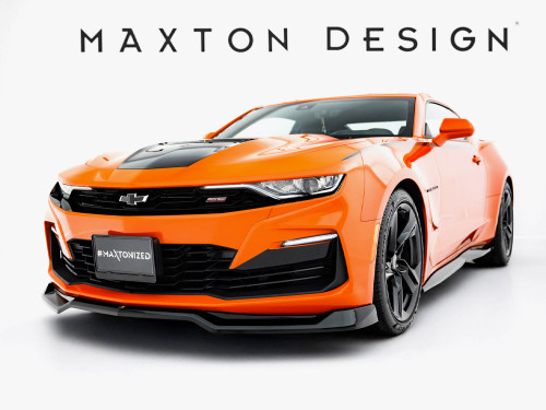 Maxton Front Splitter V.1 Chevrolet Camaro SS Mk6 Facelift
