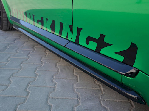Maxton Side Skirts Diffusers Audi S3 8L (1999-2003) - Carbon Look