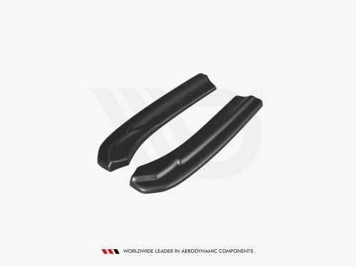 Maxton Rear Side Splitters Audi S4 B8 Facelift (2012-UP) - Textured
