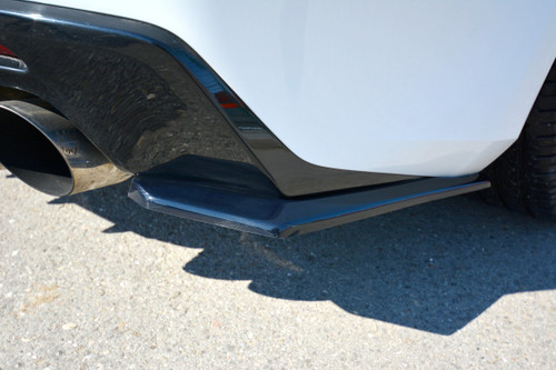 Maxton Rear Side Splitters Chevrolet Camaro 6TH-GEN. Phase-i 2SS Coupe (2016-18) - Carbon Look