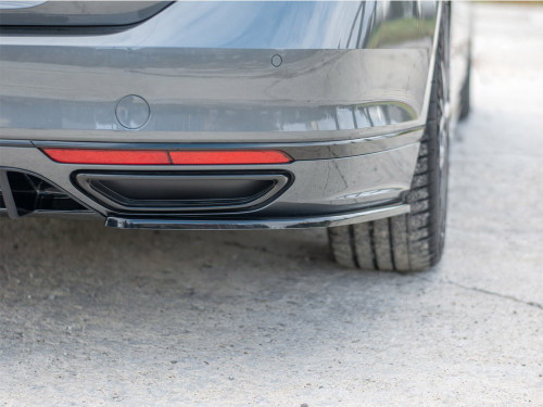 Maxton Rear Side Splitters Volkswagen Passat R-Line B8 - Carbon Look