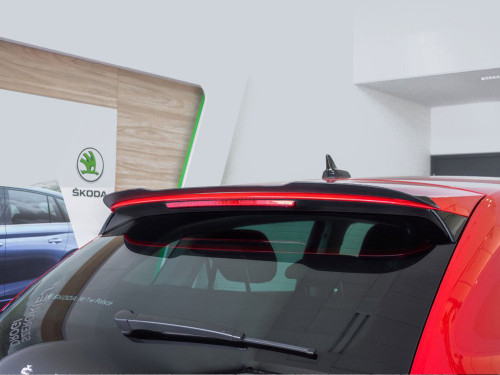 Maxton Spoiler CAP V.1 Skoda Scala - Carbon Look