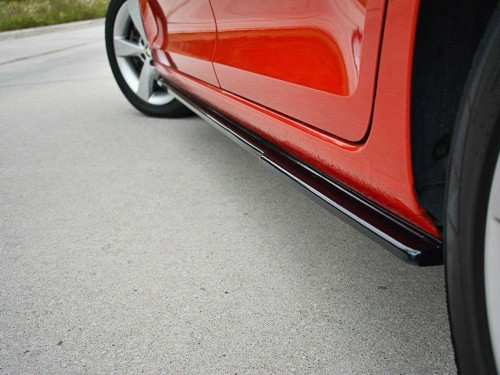 Maxton Side Skirts Diffusers Skoda Rapid - Textured