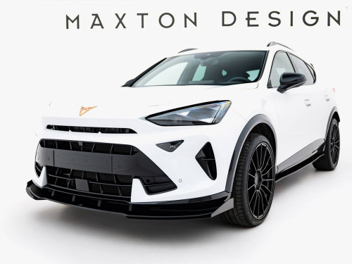 Maxton Street PRO Front Splitter V.1 + Flaps Cupra Formentor Mk1 Facelift