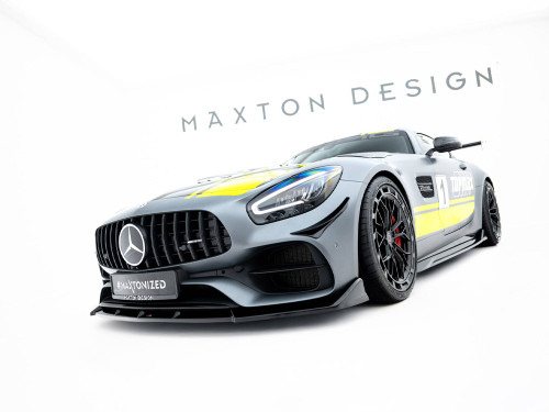 Maxton Front Splitter Mercedes-AMG GT C C190 Facelift