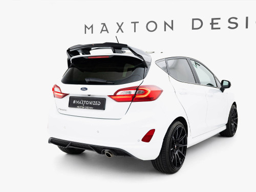 Maxton Spoiler CAP Ford Fiesta ST / ST-Line Mk8 / Mk8 Facelift (For Spoiler FO-FI-8-ST-FH1FP )