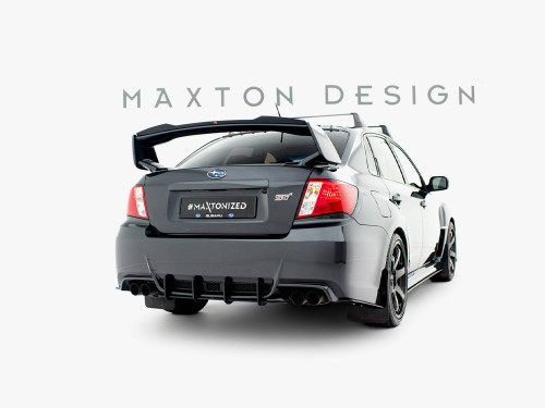 Maxton Street PRO Rear Side Splitters Subaru Impreza WRX STI Mk3 Facelift