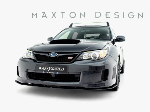 Maxton Street PRO Front Splitter Subaru Impreza WRX STI Mk3 Facelift