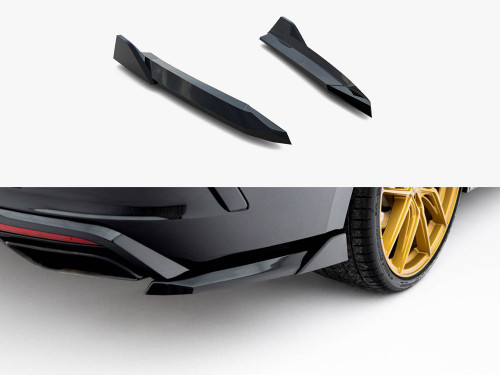 Maxton Rear Side Splitters V.6 Skoda Octavia RS Liftback / Estate Mk4 / Mk4 Facelift