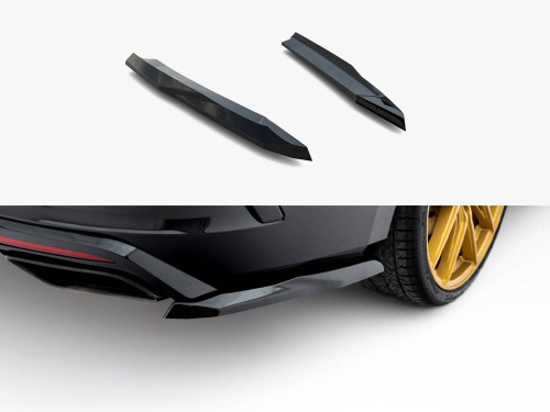 Maxton Rear Side Splitters V.5 Skoda Octavia RS Liftback / Estate Mk4 / Mk4 Facelift