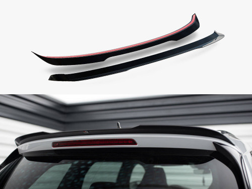 Maxton Spoiler CAP V.1 Skoda Kodiaq Mk1 Sportline / RS - Carbon Look