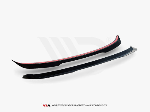 Maxton Spoiler CAP V.1 Skoda Kodiaq Mk1 Sportline / RS - Carbon Look