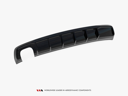 Maxton Rear Valance Audi A3 Sedan 8V (Version with dual exhaust tips on one side)