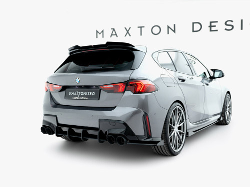 Maxton Street PRO Rear Side Splitters V.1 + Flaps BMW M135i F70