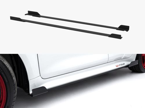 Maxton Street PRO Side Skirts Diffusers + Flaps Toyota GR Corolla Mk12