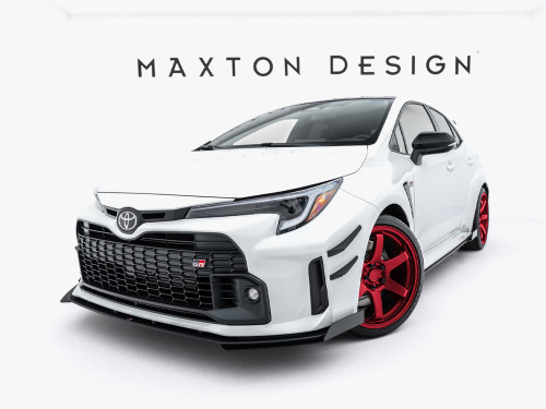 Maxton Street PRO Front Splitter + Flaps Toyota GR Corolla Mk12
