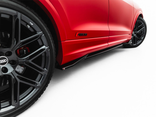 Maxton Side Skirts Diffusers Audi RSQ8 Mk1 Facelift