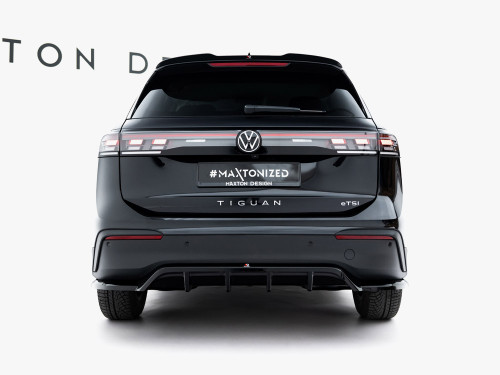 Maxton Rear Splitter (Vertical Bars) Volkswagen Tiguan Mk3