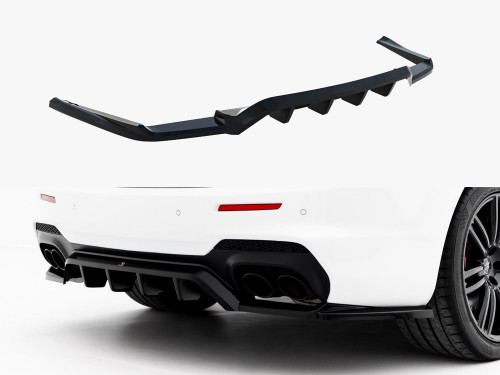 Maxton Rear Splitter (Vertical Bars) Maserati Ghibli Modena Mk3 Facelift