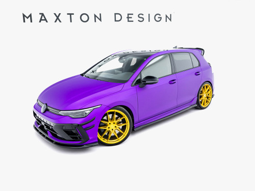 Maxton Side Skirts Diffusers V.5 Volkswagen Golf R Mk8 / Mk8 Facelift