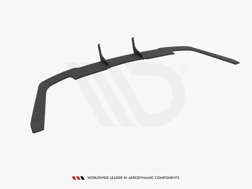 Maxton Street PRO Rear Diffuser Audi A5 F5 Facelift - Black-Red