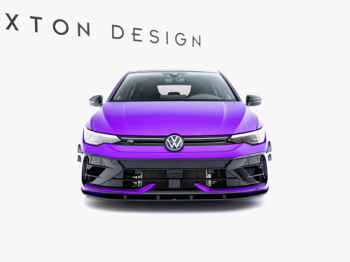 Maxton Street PRO Front Splitter Volkswagen Golf R Mk8 Facelift