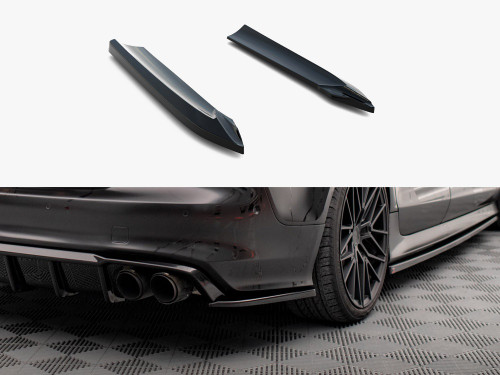 Maxton Rear Side Splitters Audi A7 S-Line C7