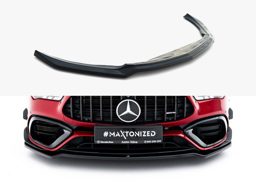Maxton Front Splitter V.4 Mercedes-AMG CLA 45 Aero C118