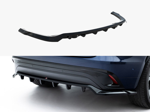 Maxton Rear Splitter (Vertical Bars) Jaguar F-Pace R-Sport Mk1 Facelift