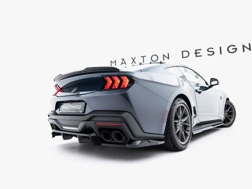 Maxton Rear Splitter (Vertical Bars) Ford Mustang Dark Horse Mk7