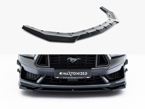 Maxton Front Splitter V.1 Ford Mustang Dark Horse Mk7
