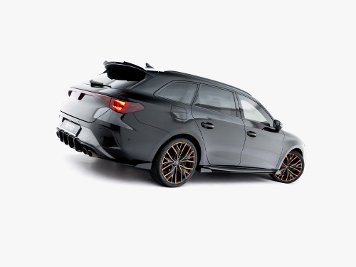 Maxton Street PRO Side Skirt Diffusers + Flaps Cupra Leon ST / Hatchback Aero Mk1 / Mk1 Facelift