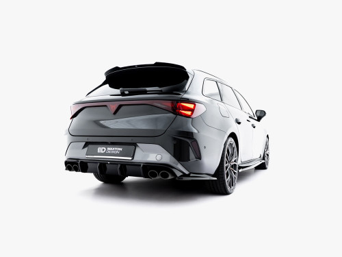 Maxton Rear Side Splitters V.5 Cupra Leon ST Mk1 Facelift