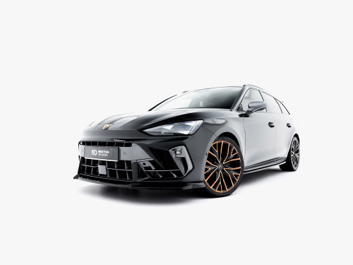 Maxton Front Splitter V.2 Cupra Leon ST / Hatchback Mk1 Facelift