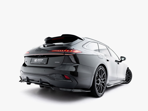 Maxton Rear Splitter (Vertical Bars) V.1 Audi A6 S-Line C9