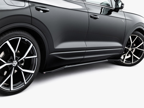 Maxton Side Skirt Diffusers Volkswagen Touareg R-Line Mk3 Facelift