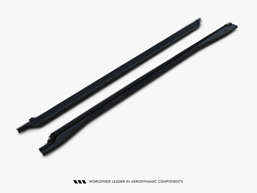 Maxton Side Skirt Diffusers Volkswagen Touareg R-Line Mk3 Facelift