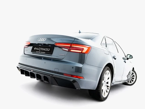 Maxton Rear Valance V.2 Audi A4 S-Line Sedan / Avant B9