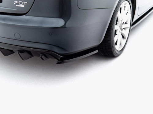 Maxton Rear Side Splitters Audi A4 B8 Facelift