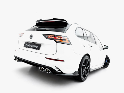 Maxton Rear Side Splitters V.1 Volkswagen Golf R Variant Mk8 Facelift