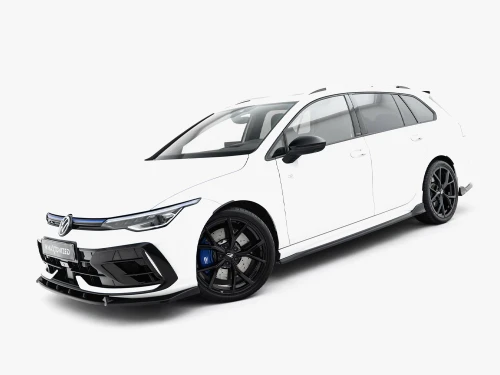 Maxton Side Skirt Diffusers Volkswagen Golf R Variant Mk8 Facelift