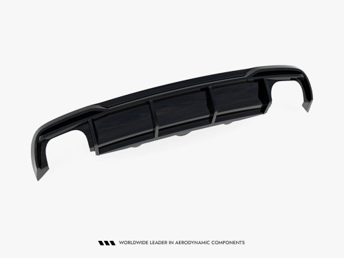Maxton Rear Valance Audi A5 Sportback 8T Facelift (Version with dual exhausts on both sides)
