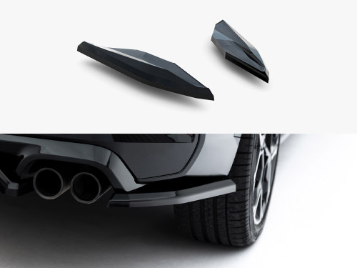 Maxton Rear Side Splitters BMW X1 M35i U11