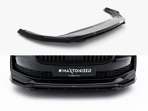 Maxton Front Splitter V.1 Skoda Superb Sportline Mk4