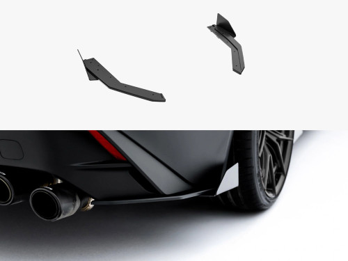 Maxton Street PRO Rear Side Splitters + Flaps Lexus IS 500 Mk3 Facelift 2 (XE30)