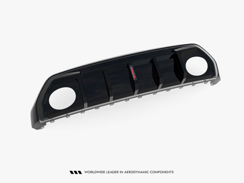 Maxton Rear Valance Audi RS3 8Y Sportback 8Y Facelift (Version with LED light)