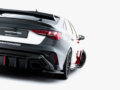 Maxton Rear Side Splitters V.1 Audi RS3 Sedan 8Y Facelift