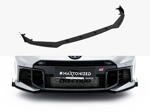 Maxton Street PRO Front Splitter + Flaps Toyota GR Yaris Mk4 Facelift
