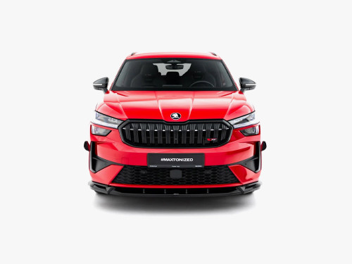 Maxton Front Bumper Wings (Canards) Skoda Kodiaq RS Mk2